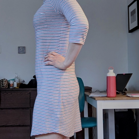 Gap Stretch Striped Dress, Size S US/Size P CA - Picture 2 of 6